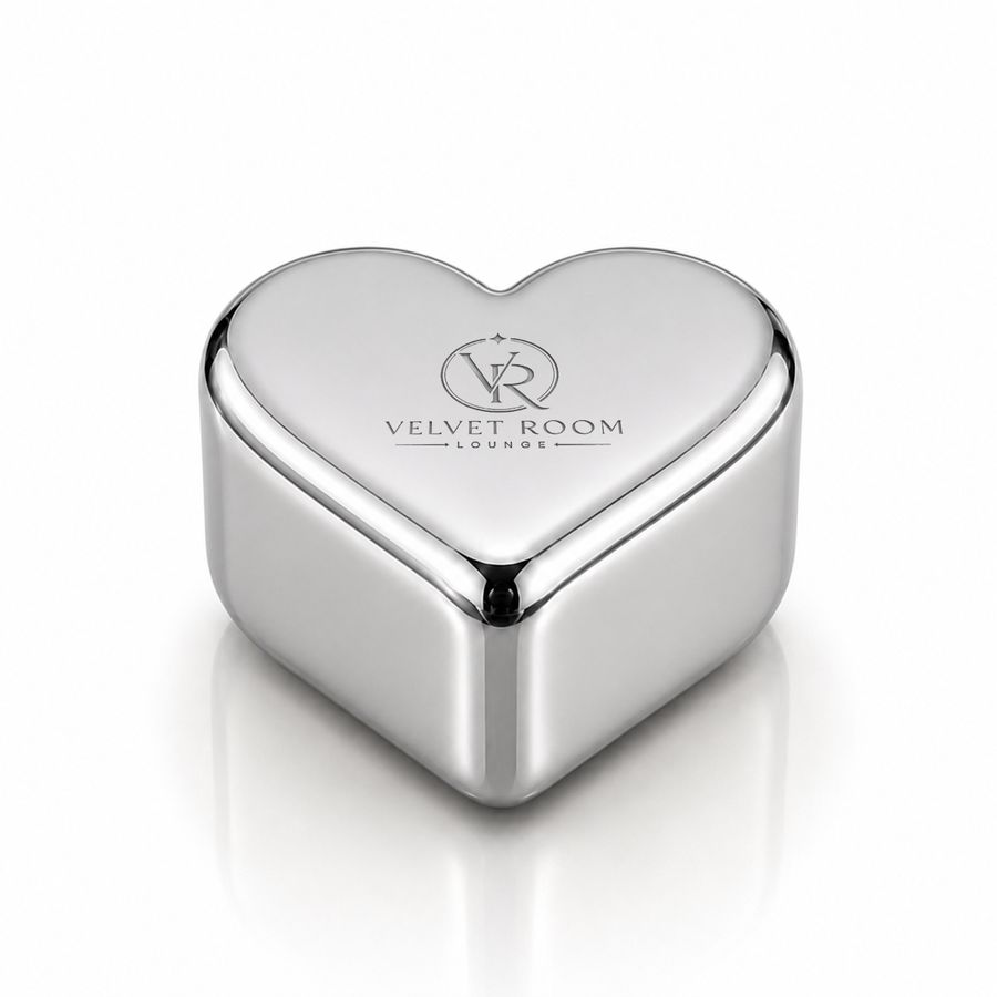 Heart-Shaped Stainless Steel Ice Cubes - Custom Shot Glass Now