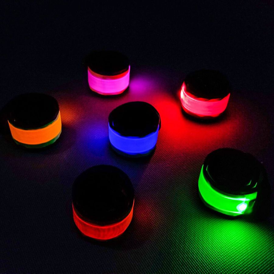 Light Up Slap Wristbands - Custom Shot Glass Now