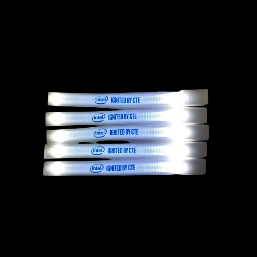 Glow Velcro Wristbands - Custom Shot Glass Now