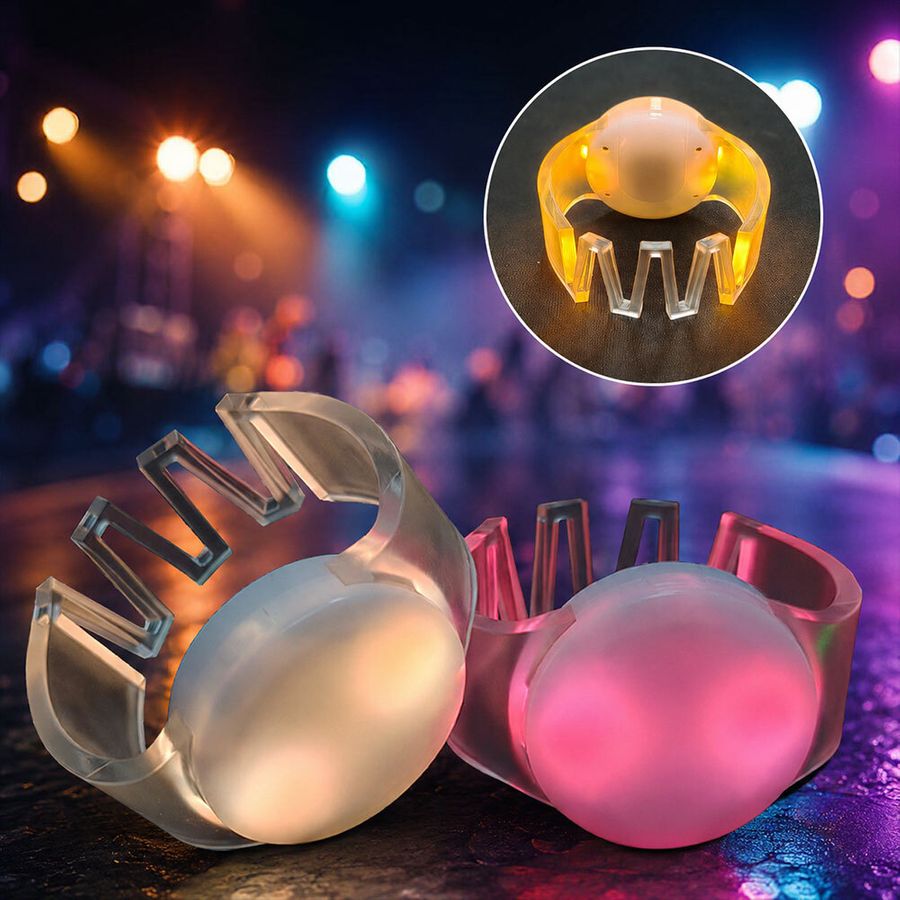 Glow Cheer Wristbands - Custom Shot Glass Now