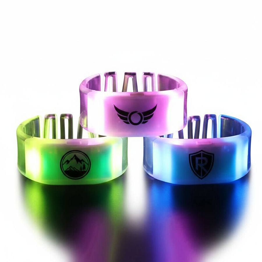 Glow Bangle Wristbands - Custom Shot Glass Now