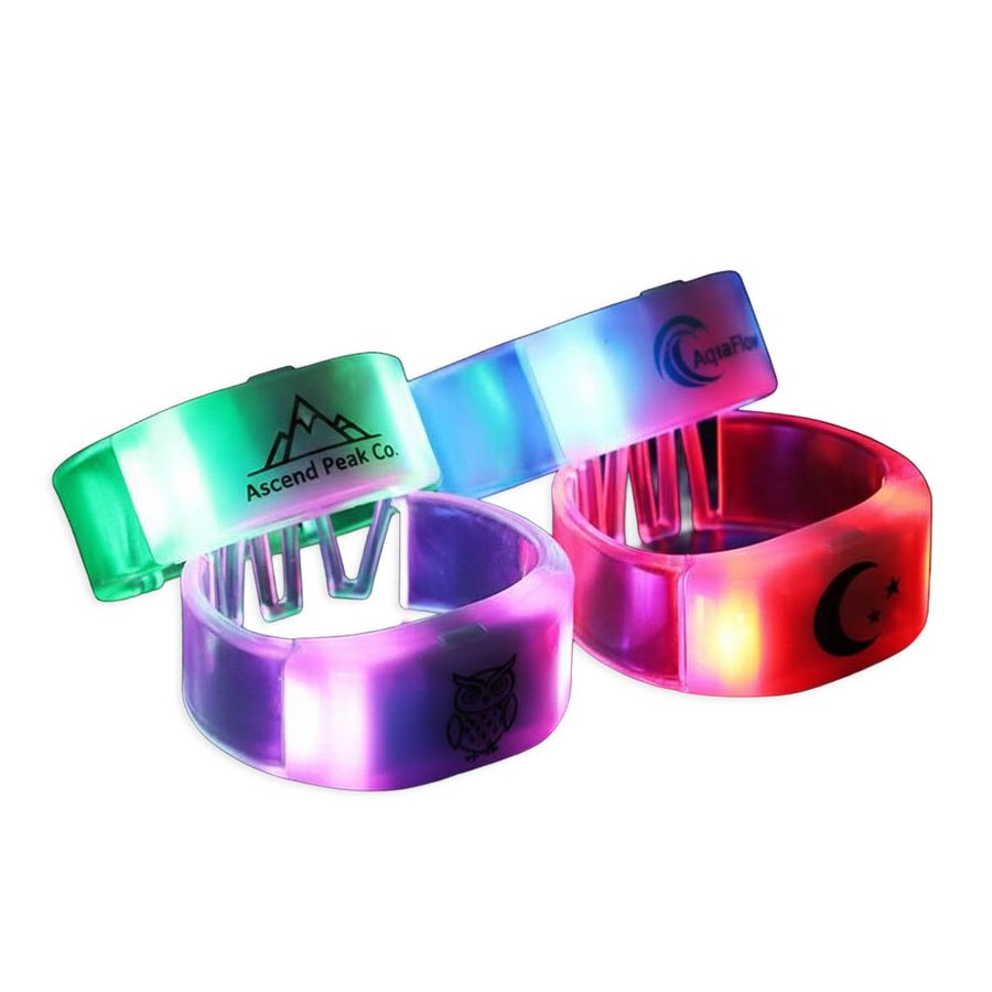 Glow Bangle Wristbands - Custom Shot Glass Now