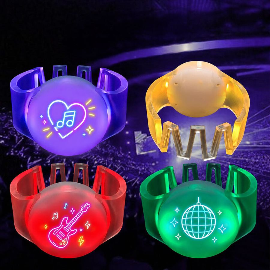 Glow Cheer Wristbands - Custom Shot Glass Now