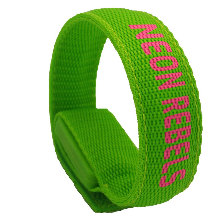 Glow Velcro Wristbands - Custom Shot Glass Now