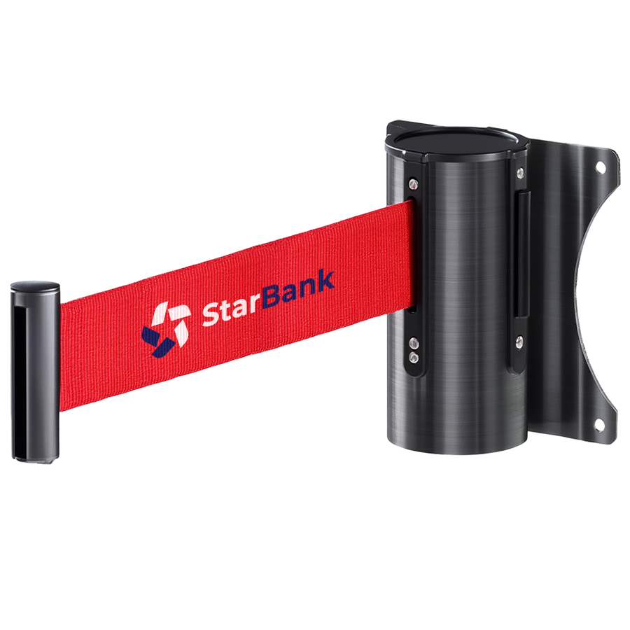 Wall Mount Retractable Belts - Custom Shot Glass Now