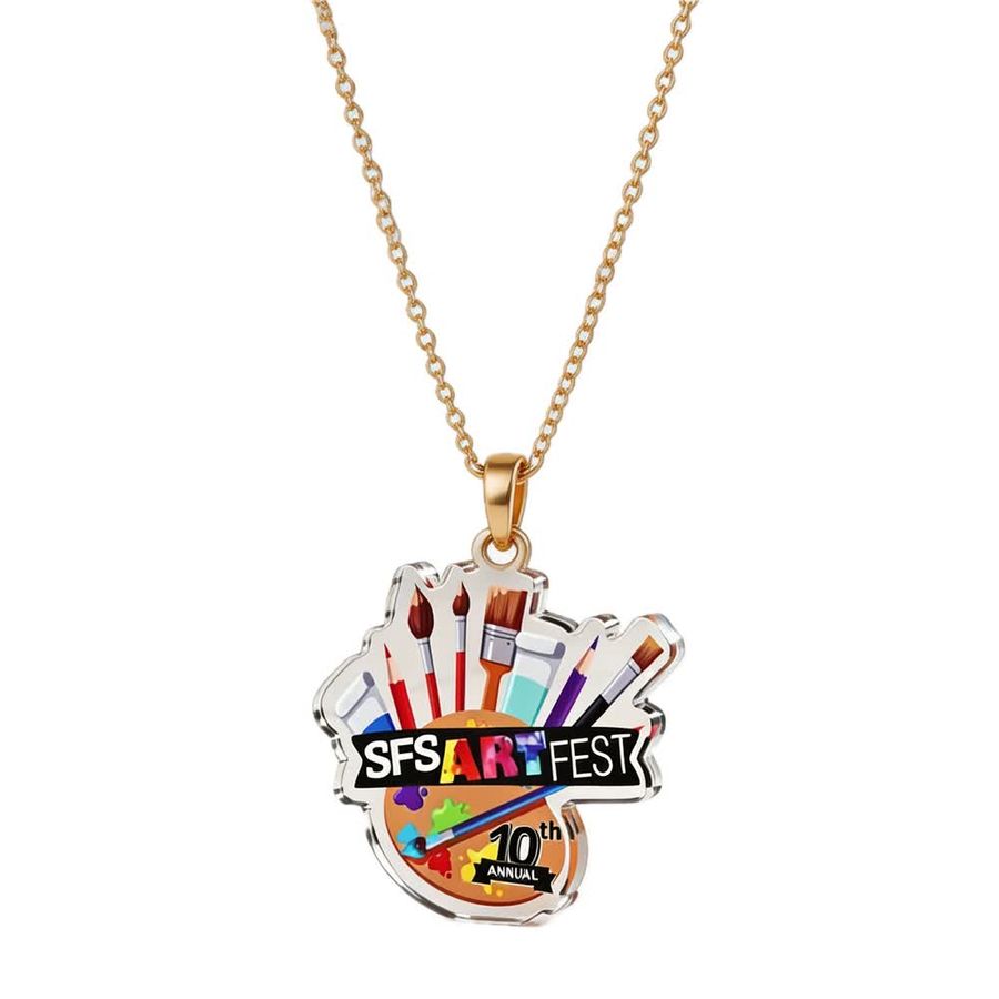 Acrylic Charm Necklaces - Custom Shot Glass Now