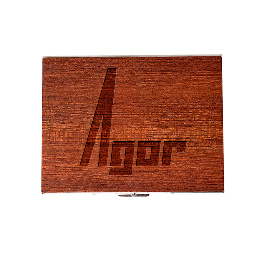 Metal Framed Wooden Cigarette Cases - Custom Shot Glass Now