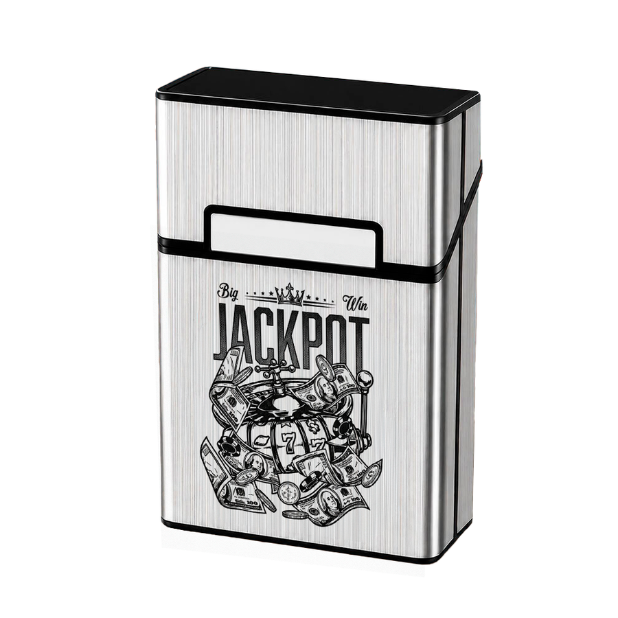 Metal Lid Cigarette Cigarette Cases - Custom Shot Glass Now