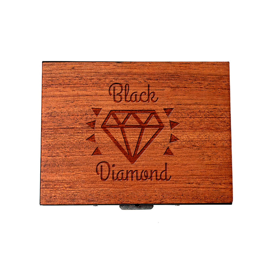 Metal Framed Wooden Cigarette Cases - Custom Shot Glass Now