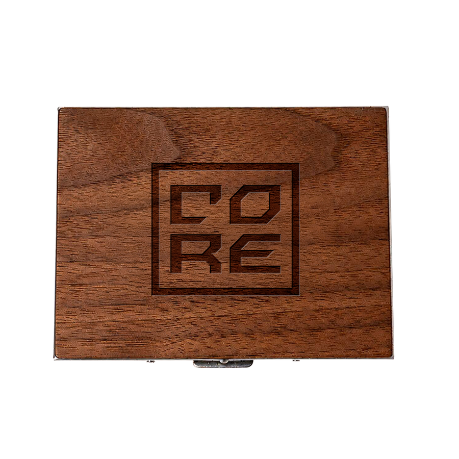 Metal Framed Wooden Cigarette Cases - Custom Shot Glass Now