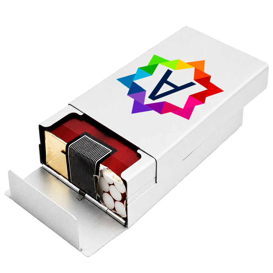 Metal Cigarette Cases - Custom Shot Glass Now