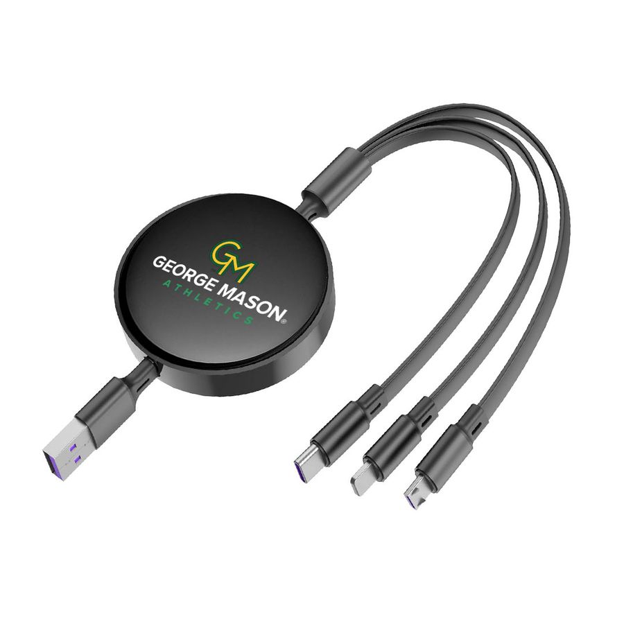 Soft Silicone 3-in-1 Charging Cables - Custom Shot Glass Now