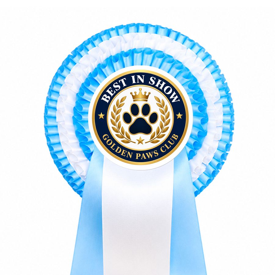 Giant Rosette Buttons - Custom Shot Glass Now