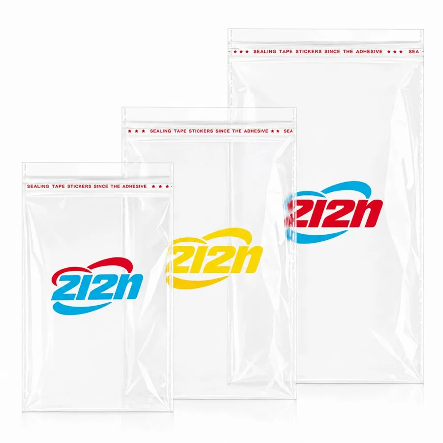 Resealable Clear Poly Bags - Custom Shot Glass Now