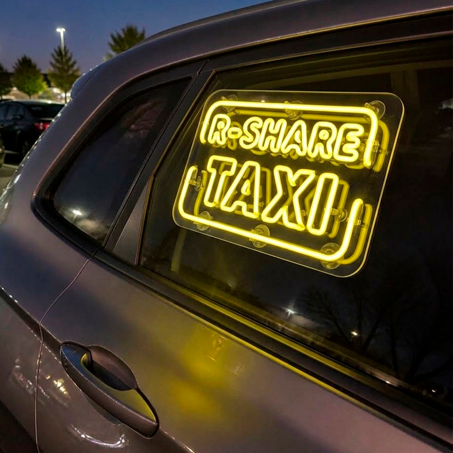 Illuminated Vehicle Signs - Custom Shot Glass Now