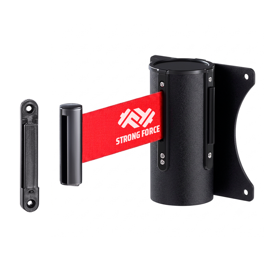 Wall Mount Retractable Belts - Custom Shot Glass Now