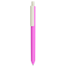 Basic Retractable Plastic Ball Pen Deal Pink