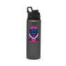 Carry Mate Aluminum Bottles with Snap Lid Charcoal