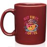 Classic Brew Ceramic Mugs Maroon