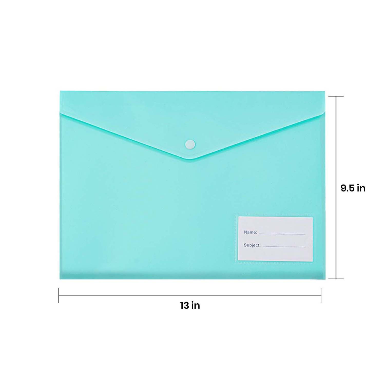 13 in x 9.5 in