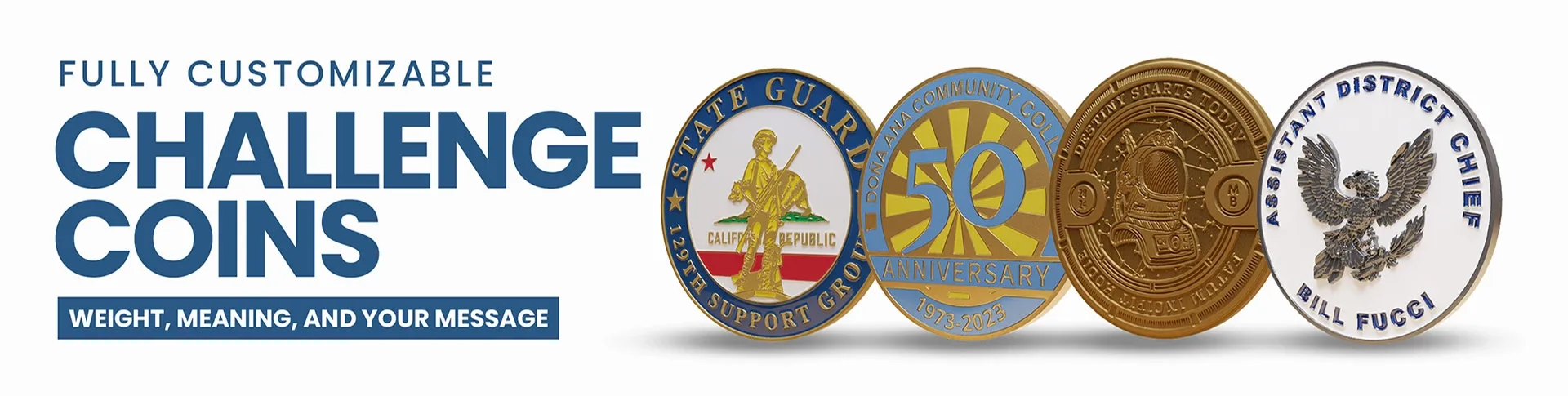 CustomShotGlassNow.com Challenge Coins